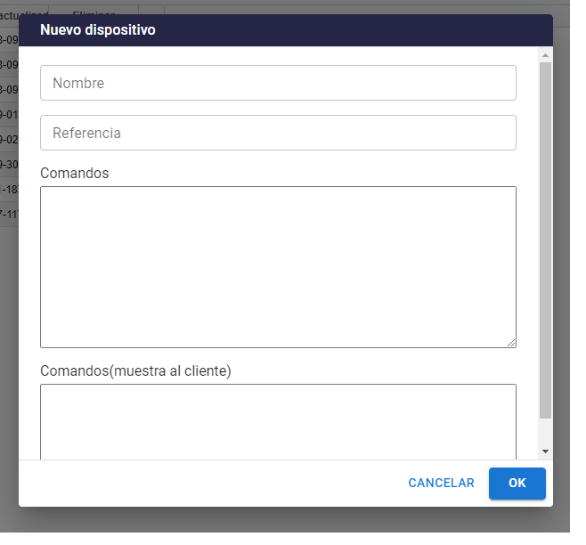 Registro de Dispositivos
